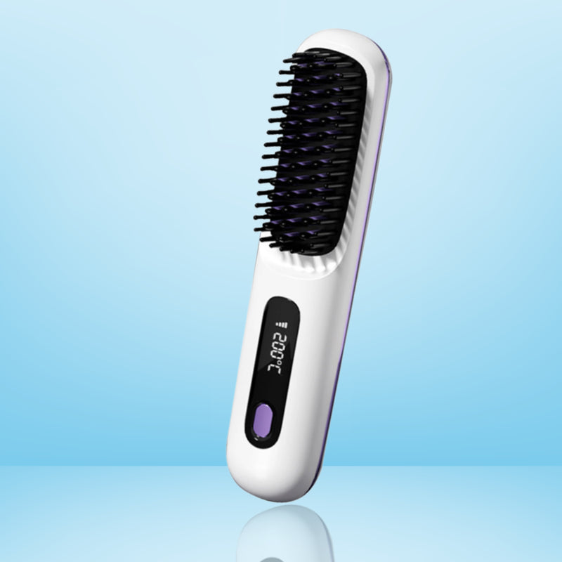 Escova LisoFlash -  Alisadora Portátil - Cabelo Liso em qualquer lugar