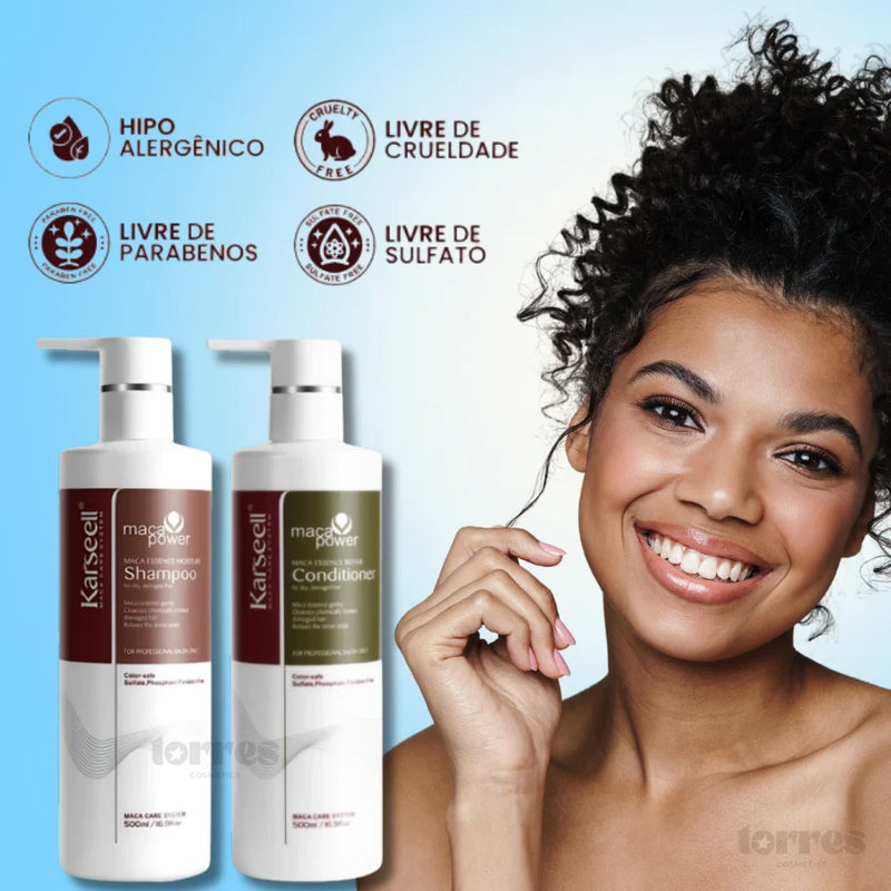 Dupla Karseell: Shampoo + Condicionador
