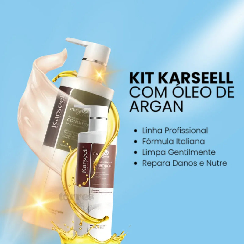 Dupla Karseell: Shampoo + Condicionador